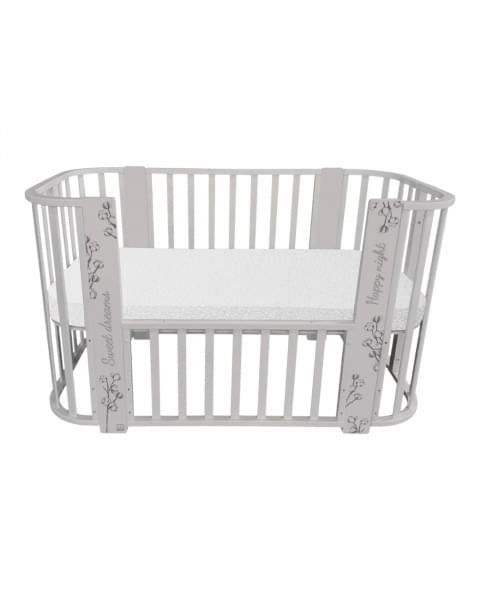 Кровать детская 5 в 1 Sweet Baby Arte Кашемир/хлопок