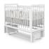 Кровать детская Pituso TINY (оптима) маятник/колесо Белая аляска