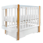 Кровать детская Pituso Olivia (маятник/ящик/автостенка) 120*60 см Белый-Бук