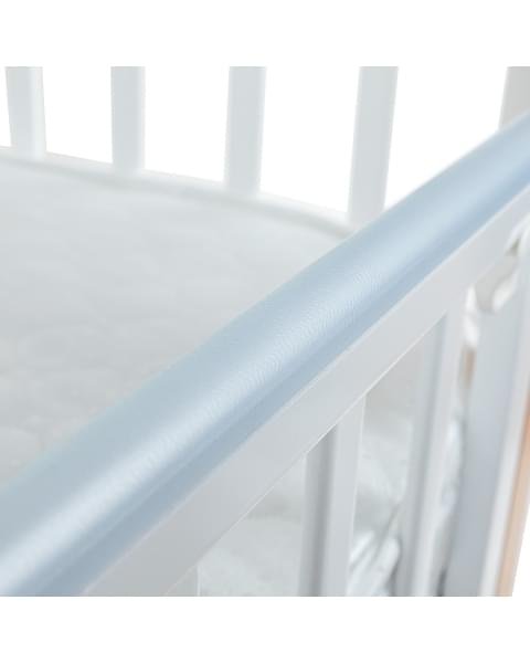 Кровать детская Pituso Olivia (маятник/ящик/автостенка) 120*60 см Белый-Бук