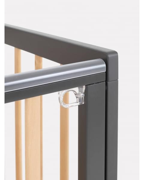 Кроватка Rant Indy Pro маятник Moon Grey