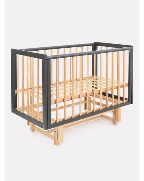 Кроватка Rant Indy Pro маятник Moon Grey