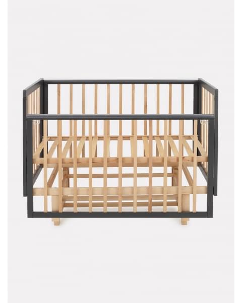 Кроватка Rant Indy Pro маятник Moon Grey