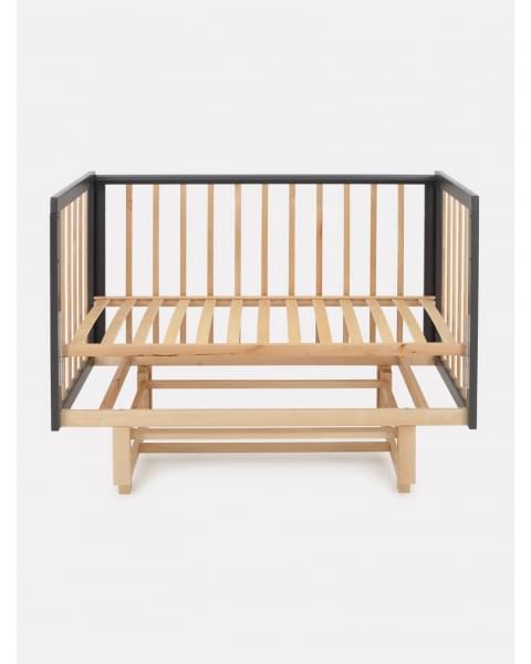 Кроватка Rant Indy Pro маятник Moon Grey