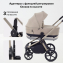 Детская коляска Rant Flex Therm Soft 3 в 1 с автокреслом Cruise Sandy Beige