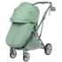 Детская прогулочная коляска Farfello Fest Lux Зеленый/Green FL-13 цветная рама