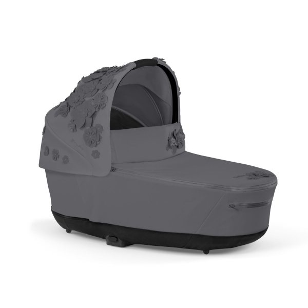 Люлька Cybex Priam IV Fashion Collection, FE Simply Flowers Grey (Серый)