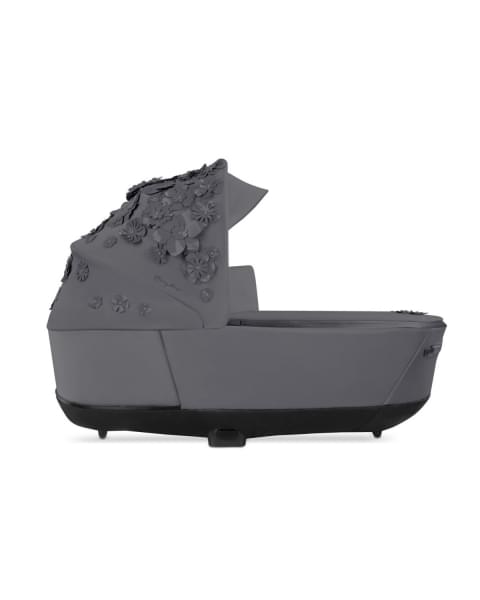 Люлька Cybex Priam IV Fashion Collection, FE Simply Flowers Grey (Серый)