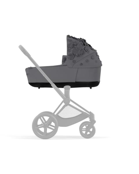 Люлька Cybex Priam IV Fashion Collection, FE Simply Flowers Grey (Серый)