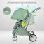 Детская прогулочная коляска Farfello Fest Lux Зеленый/Green FL-13 цветная рама