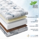 Матраc Pituso детский беспружинный Coco Life 120*60*12 стеганый трикотаж CF-100/3