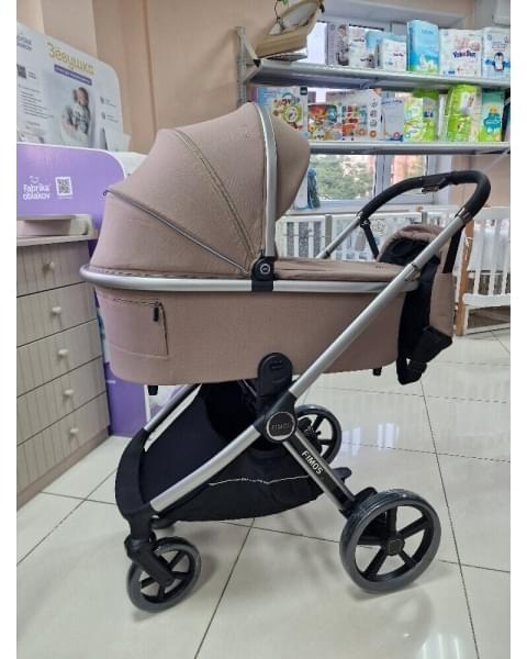 Модульная коляска 3в1 Luxmom FIMOS 999 хаки коричневый