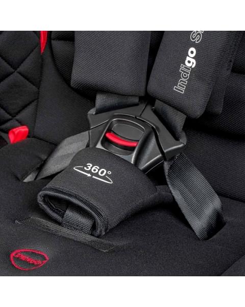 Автокресло Indigo Smart plus Isofix черный