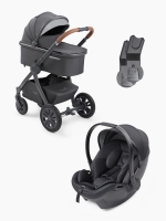 Коляска 3 в 1 MOMMER PRO NOVA от Happy Baby dark grey