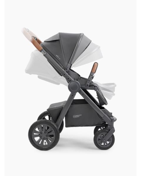 Коляска 3 в 1 MOMMER PRO NOVA от Happy Baby dark grey