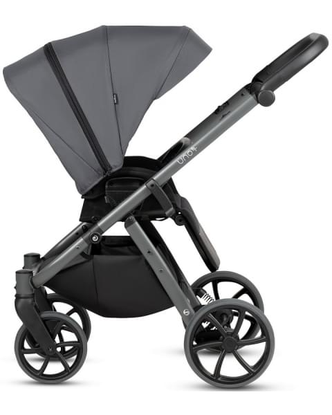 Детская коляска Tutis Uno 6 Plus Essential collection 3 в 1 с автокреслом Elo Lux EduSky Black 1602169 Antracite