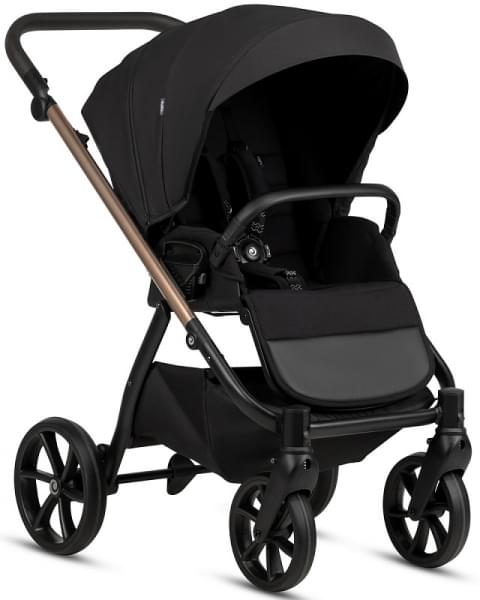 Детская коляска Tutis Leo 3 Plus 3 в 1 с автокреслом Elo Lux EduSky Black 1582201 Black