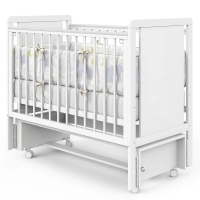 Кровать детская Indigo Classic маятник на колесах