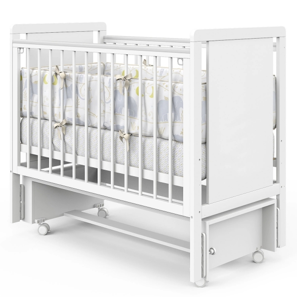 Кровать детская Indigo Classic маятник на колесах