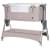 Приставная кроватка Carrello Aria 2 в 1 CRL-16402 Cream Beige