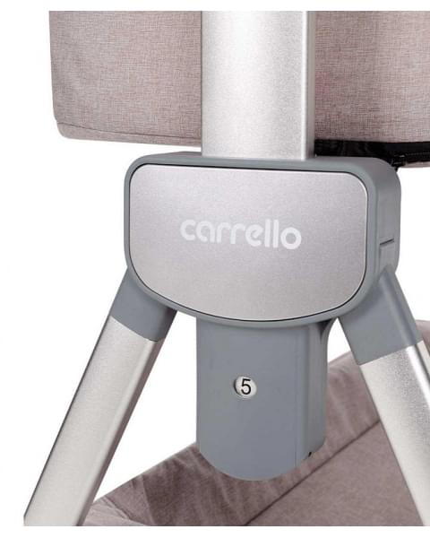 Приставная кроватка Carrello Aria 2 в 1 CRL-16402 Cream Beige