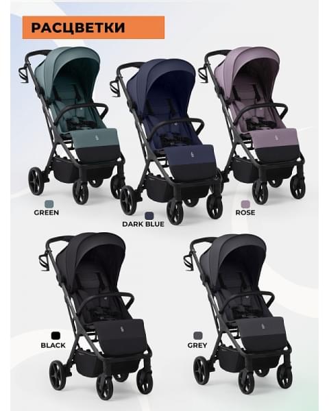 Прогулочная коляска Sweet Baby Aura Plus Basic SBL 427575 Green