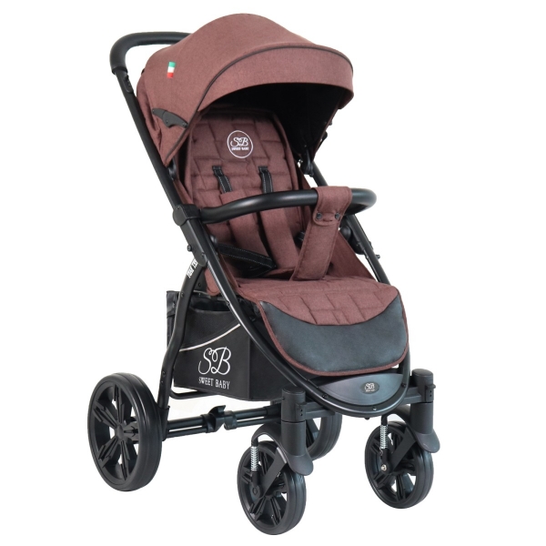 Прогулочная коляска Sweet Baby Carisma, Brown (Коричневый)