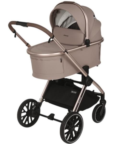 Детская коляска Adamex Spark SE 2 в 1 2-LATTE-CHAMPAGNE - БЕЖ-РАМА ШАМПАНЬ