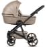 Детская коляска Tutis Viva 6 Plus Leather 3 в 1 с автокреслом Elo Lux EduSky Black 1612149 Cappuccino