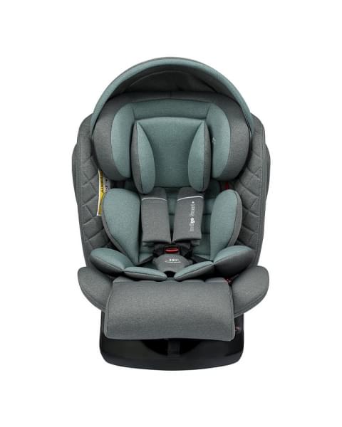Автокресло Indigo Smart plus Isofix серый-зеленый