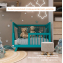 Кроватка для новорожденного Lilla - модель Aria Ocean Blue
