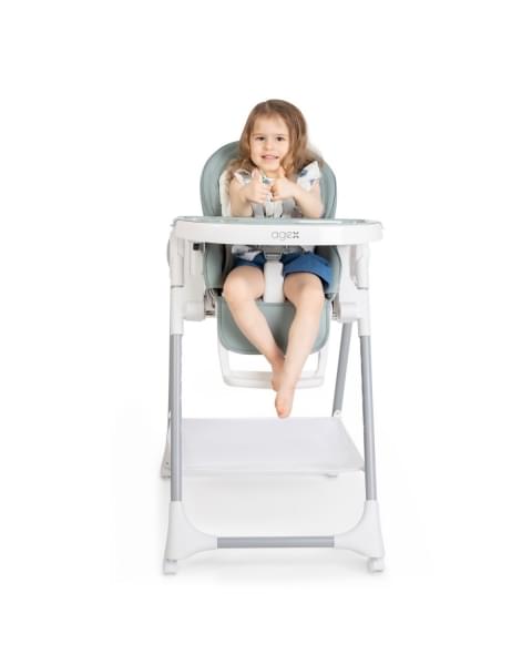 Стульчик для кормления Agex Amorino, Grey (Серый)