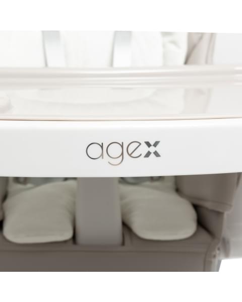 Стульчик для кормления Agex Amorino, Grey (Серый)