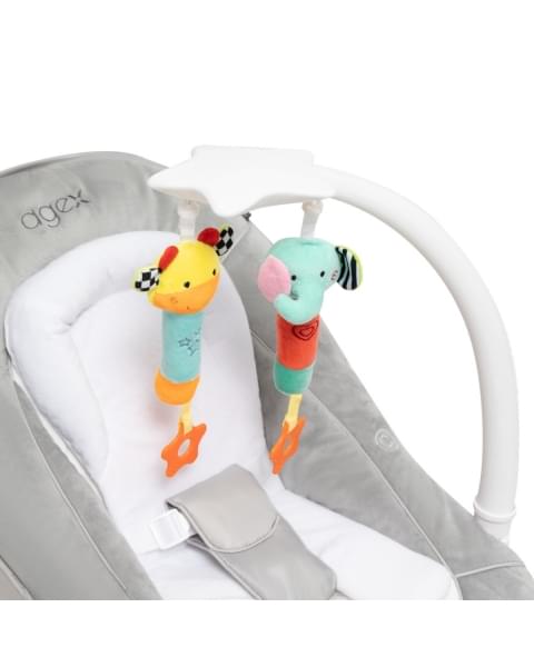 Стульчик для кормления Agex Seat’n Sleep, Grey (Серый)