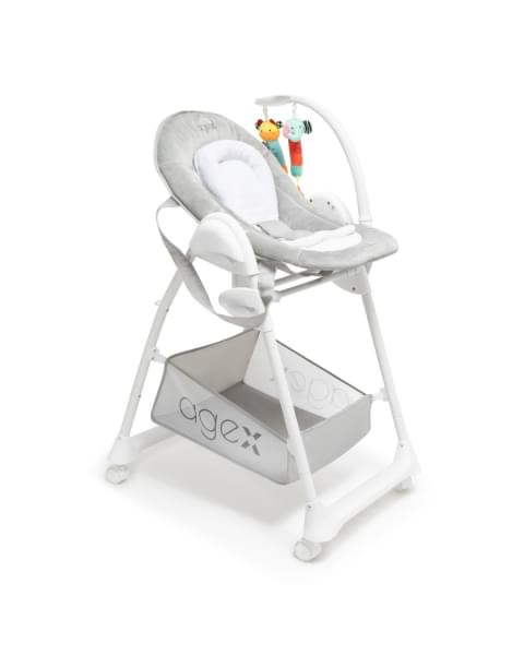 Стульчик для кормления Agex Seat’n Sleep, Grey (Серый)