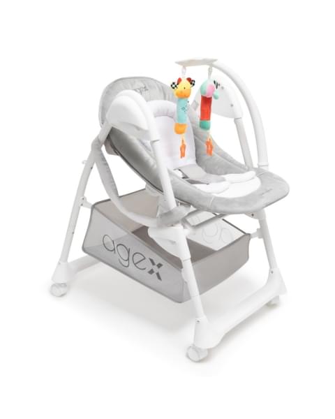 Стульчик для кормления Agex Seat’n Sleep, Grey (Серый)