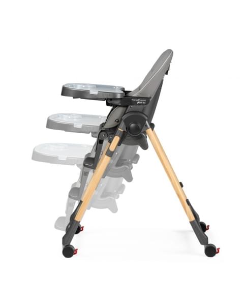 Стульчик для кормления Peg-Perego Prima Pappa Follow Me, Ambiance Ice (Серый)