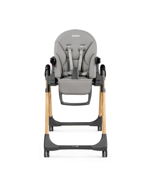 Стульчик для кормления Peg-Perego Prima Pappa Follow Me, Ambiance Ice (Серый)