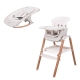 Стульчик для кормления Tutti Bambini Nova, Scandinavian Walnut / Ecru 611010/7508B (Скандинавский Орех - Бежевый)