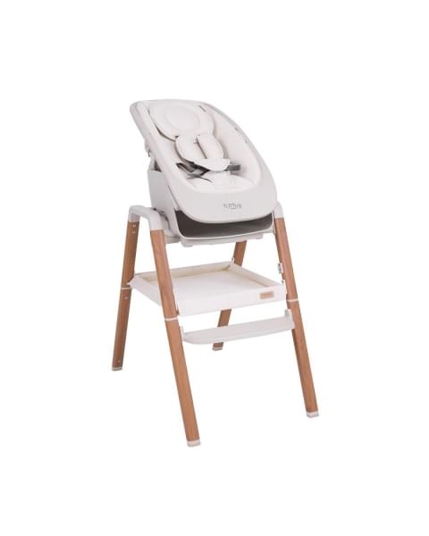 Стульчик для кормления Tutti Bambini Nova, Scandinavian Walnut / Ecru 611010/7508B (Скандинавский Орех - Бежевый)