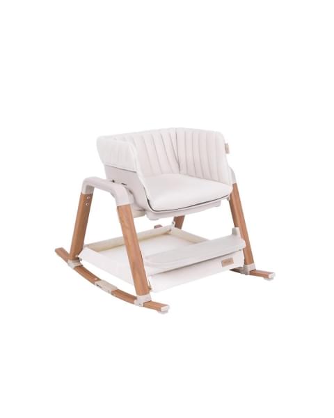 Стульчик для кормления Tutti Bambini Nova, Scandinavian Walnut / Ecru 611010/7508B (Скандинавский Орех - Бежевый)