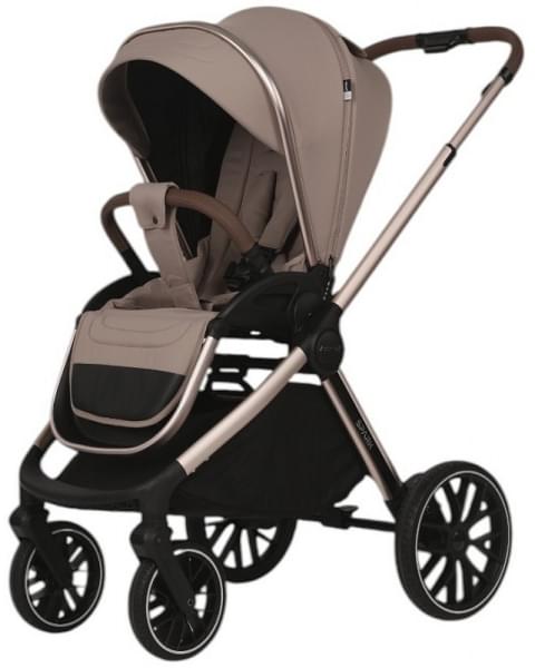 Детская коляска Adamex Spark SE 2 в 1 2-LATTE-CHAMPAGNE - БЕЖ-РАМА ШАМПАНЬ