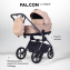 Детская коляска Rant Falcon Soft Therm 4 в 1 с автокреслом Miro и базой Beige