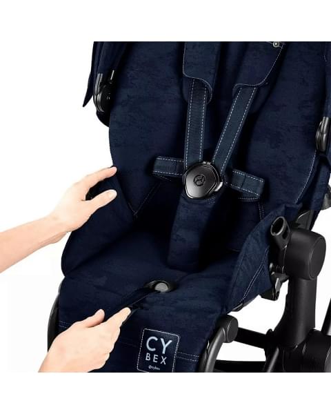 Набор чехлов прогулочного блока для коляски Cybex Priam IV Rebellious Luxury Denim Blue