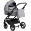 Детская коляска 3 в 1 Tutis Leo 3+ с автокреслом Beno Black (227) Stone Grey