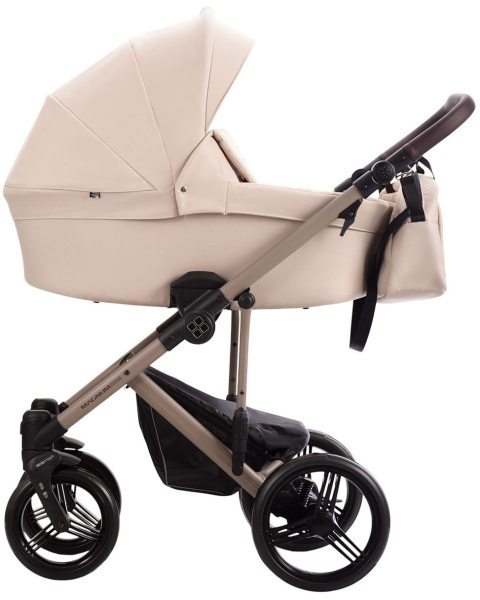 Детская коляска Bebetto Magnum Light 2 в 1 21 св.бежевый, бежевая рама