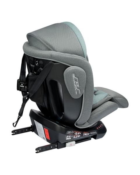 Автокресло Indigo Smart plus Isofix серый-зеленый