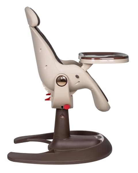 Стульчик для кормления Farfello Aimile Gold кофейный