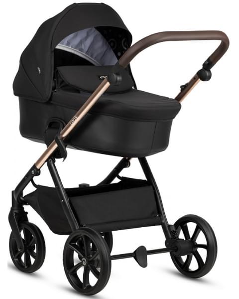 Детская коляска Tutis Leo 3 Plus 3 в 1 с автокреслом Elo Lux EduSky Black 1582201 Black