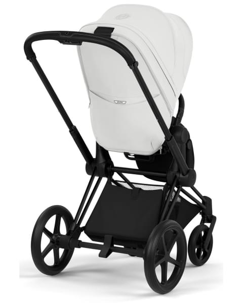 Коляска Cybex Priam V Matt Black Style Collection 2 в 1 Off White